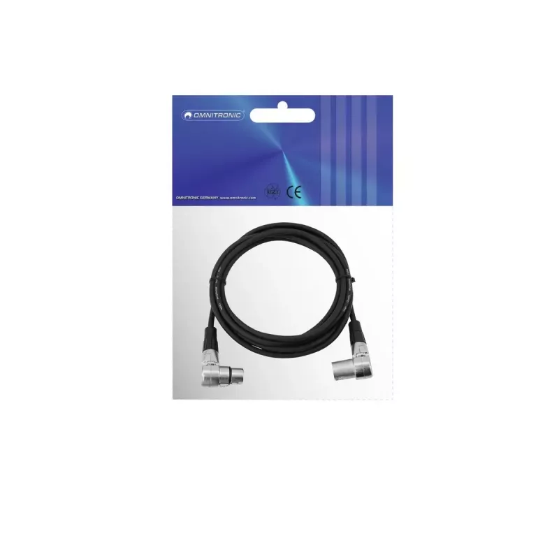 Audio kaabel XLR 3-kontaktiline Omnitronic 30220632
