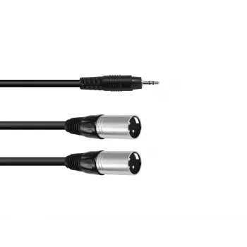 Audio kaabel 3m Omnitronic 30225157