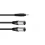 Audio kaabel 3m Omnitronic 30225157