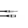 Helikaabel XLR 3-kontaktiline 6,35 mm Omnitronic 3022519C 5 m Must