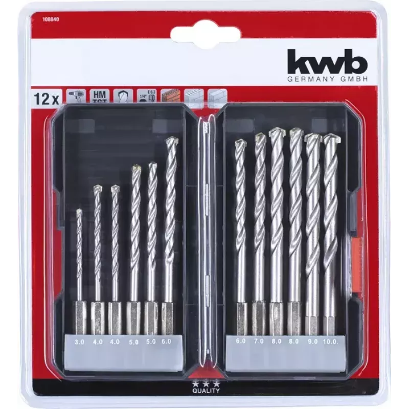 Müüritrell KWB 108840 12 tk