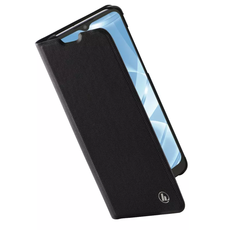 Hama õhuke Pro mobiiltelefoni ümbris 16,5 cm (6,5 tolli) Voldik Must