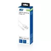 ACT USB 2.0 laadimis-/andmekaabel A-isane - Lightning-isane 1 meeter, MFi sertifitseeritud