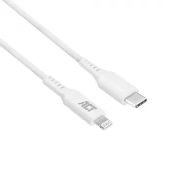 ACT USB 2.0 laadimis-/andmekaabel C isane - Lightning isane 1 meeter, MFi sertifikaadiga
