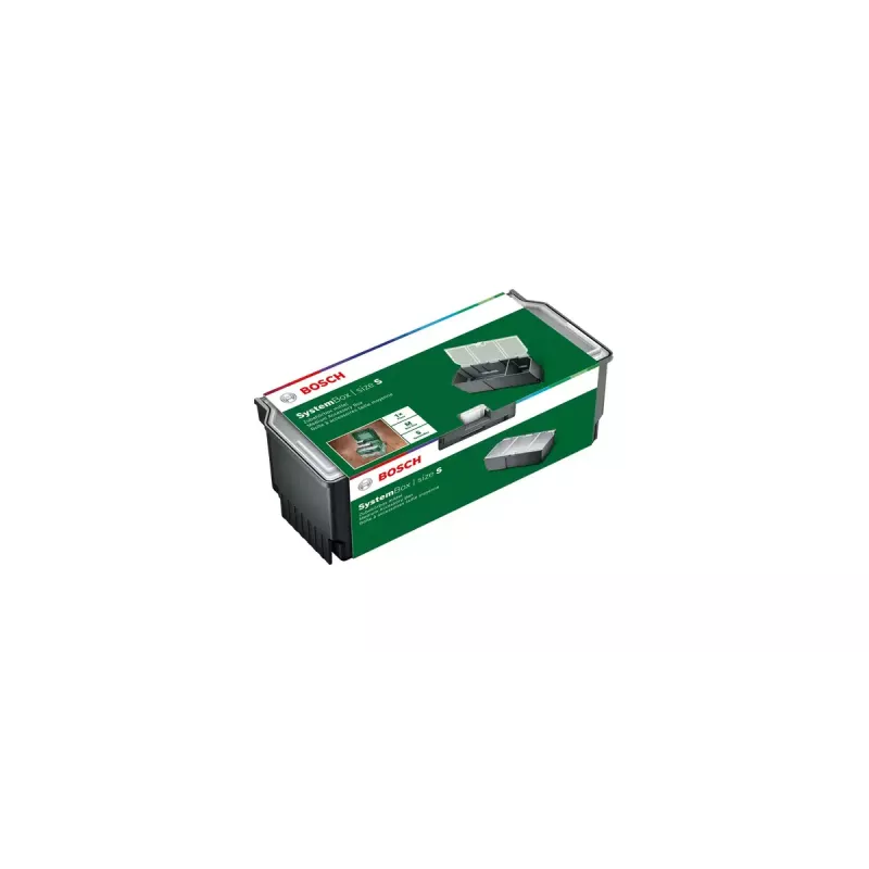Hoiukast Bosch Systembox ristkülikukujuline polüpropüleen 600×400×280 mm, must/hall