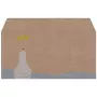 Ümbrik Sigel DU260 DL 110 x 220 mm Beež Valge Kollane 25 tk