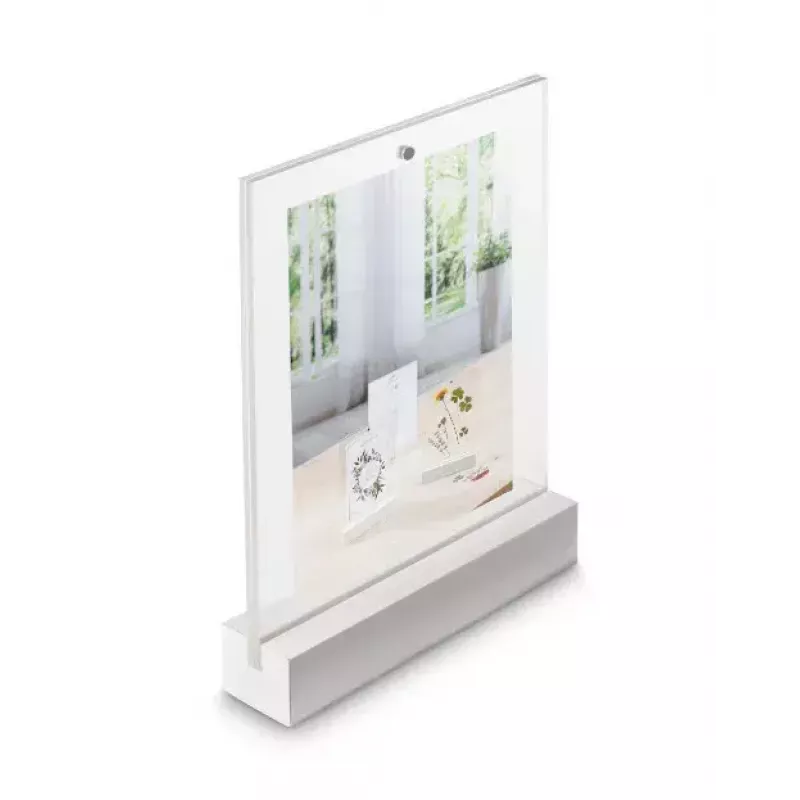 Single picture frame Hama Classic 00057743 Transparent Valge