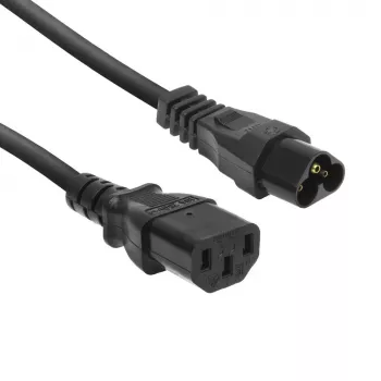 Toitejuhe ACT C6 - C13 must 0,2 m 250 V 2,5 A