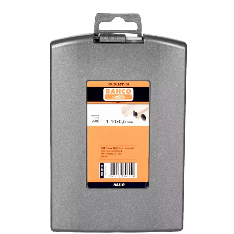 Puuritera Bahco 4515-SET-19 pakendi kaal 600 g