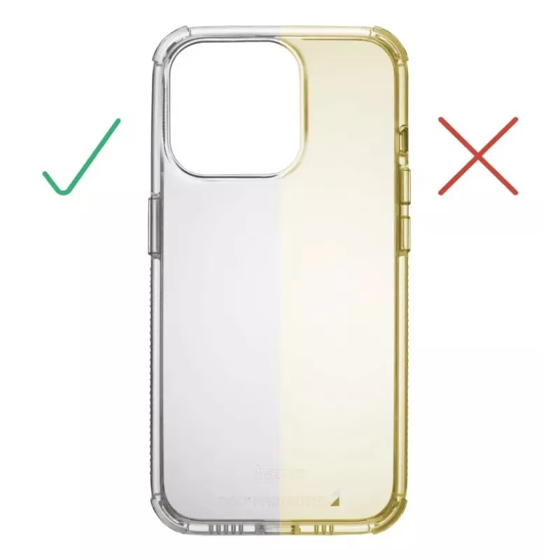 Hama Extreme Protect mobiiltelefoni ümbris 15,5 cm (6,1 tolli) Kaitseümbris Läbipaistev