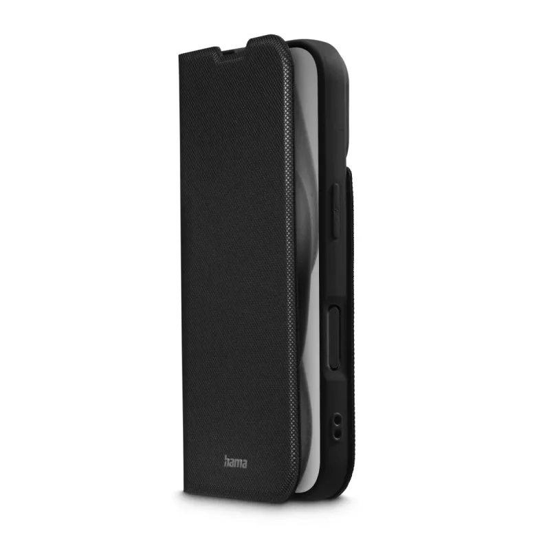 Hama Daily Protect mobiiltelefoni ümbris 15,5 cm (6,1 tolli) klappümbris Must