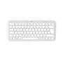Hama WK-500 klaviatuur Kodu/Kontor RF traadita + Bluetooth QWERTZ Saksa hall, valge