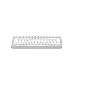 Hama WK-500 klaviatuur Kodu/Kontor RF traadita + Bluetooth QWERTZ Saksa hall, valge