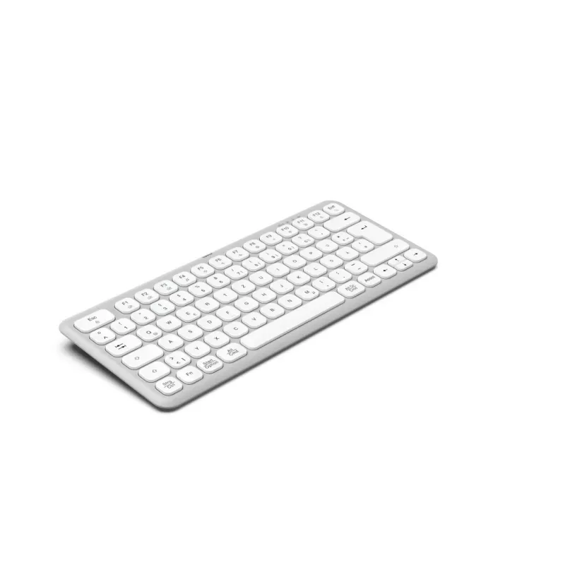 Hama WK-500 klaviatuur Kodu/Kontor RF traadita + Bluetooth QWERTZ Saksa hall, valge