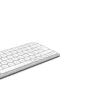 Hama WK-500 klaviatuur Kodu/Kontor RF traadita + Bluetooth QWERTZ Saksa hall, valge