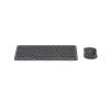 Hama WKM-500 klaviatuur hiir kaasa arvatud Kodu/Kontor RF traadita + Bluetooth QWERTZ Saksa Must