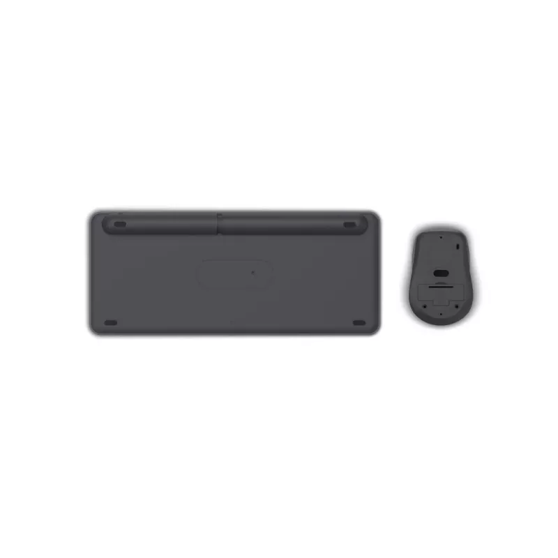 Hama WKM-500 klaviatuur hiir kaasa arvatud Kodu/Kontor RF traadita + Bluetooth QWERTZ Saksa Must