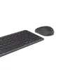 Hama WKM-500 klaviatuur hiir kaasa arvatud Kodu/Kontor RF traadita + Bluetooth QWERTZ Saksa Must