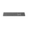 Hama WK-550 klaviatuur Kodu/Kontor RF Juhtmevaba + Bluetooth QWERTZ Saksa Must, Tumehall
