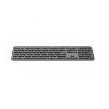 Hama WK-550 klaviatuur Kodu/Kontor RF Juhtmevaba + Bluetooth QWERTZ Saksa Must, Tumehall