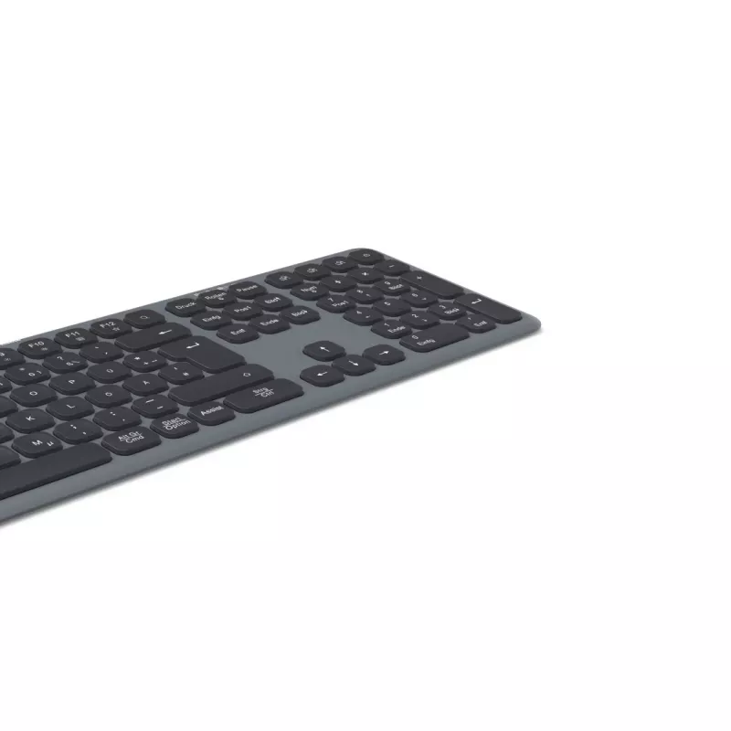 Hama WK-550 klaviatuur Kodu/Kontor RF Juhtmevaba + Bluetooth QWERTZ Saksa Must, Tumehall