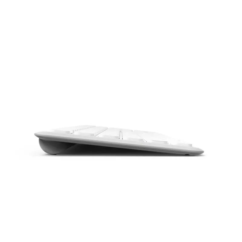 Hama WK-550 klaviatuur Kodu/Kontor RF traadita + Bluetooth QWERTZ Saksa Hall, Valge