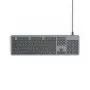 Hama CK-400 klaviatuur kodu/kontor USB QWERTZ saksa must, tumehall