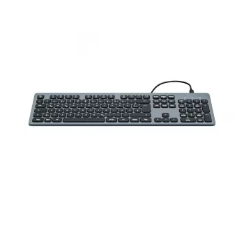 Hama CK-400 klaviatuur kodu/kontor USB QWERTZ saksa must, tumehall