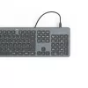 Hama CK-400 klaviatuur kodu/kontor USB QWERTZ saksa must, tumehall