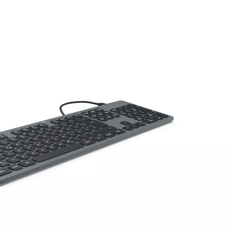 Hama CK-400 klaviatuur kodu/kontor USB QWERTZ saksa must, tumehall