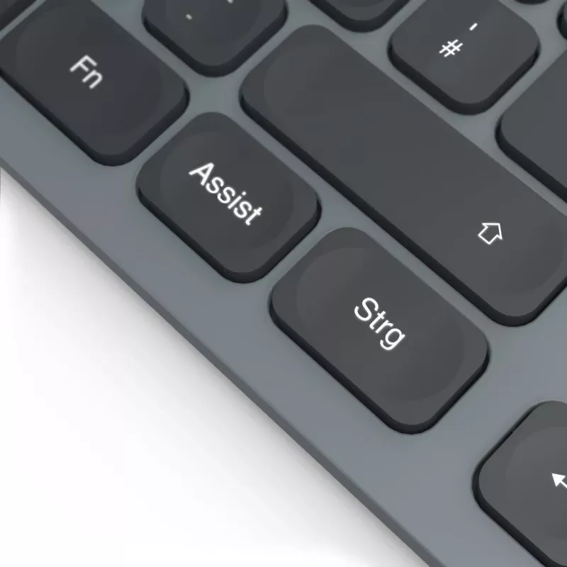 Hama CK-400 klaviatuur kodu/kontor USB QWERTZ saksa must, tumehall
