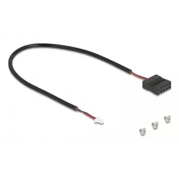 DeLOCK 64344 sisemine M.2 adapter, isane, must, 22x80x5 mm