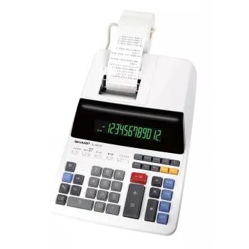 Sharp EL-2607LG kalkulaator Lauaarvuti Prinditav Must, Valge