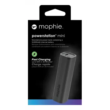 mophie Powerstation Mini 5000 mAh Must