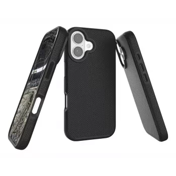 Telefoniümbris JT Berlin Pankow Solid MagSafe kate Apple iPhone 17 jaoks — kuni 16 cm (6,3 tolli) ekraanidele, Must
