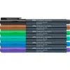 Marker Faber-Castell Creative 6 tk kuulotsik Must Sinine Pruun Roheline Türkiis Violetne