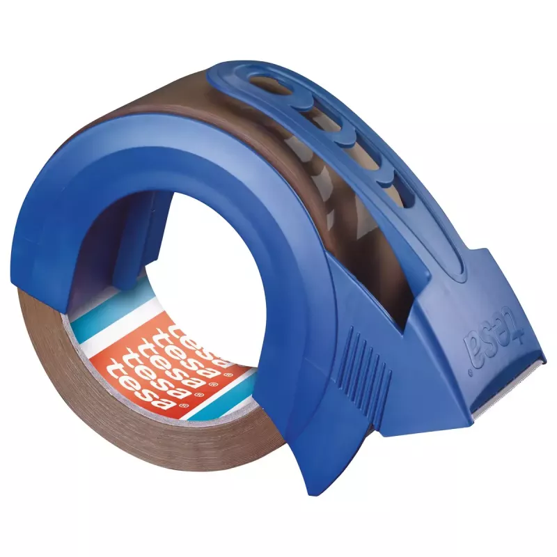 Pakkelint Tesa tesapack Solid and Strong PP 66 m × 50 mm koos jaoturiga