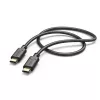 Hama 00187294 USB-kaabel USB 2.0 1.5 m USB C Must