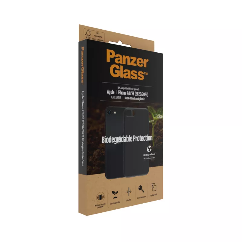 Ümbris PanzerGlass Biodegradable ümbris iPhone 6 6s SE 2020 2022 7 8 Must