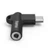 Hama 00201701 kaabel-soo vahetaja USB-C 3.5mm Must