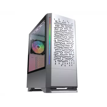 PC Case COUGAR Gaming Case MX430 Air RGB Valge Midi Tower