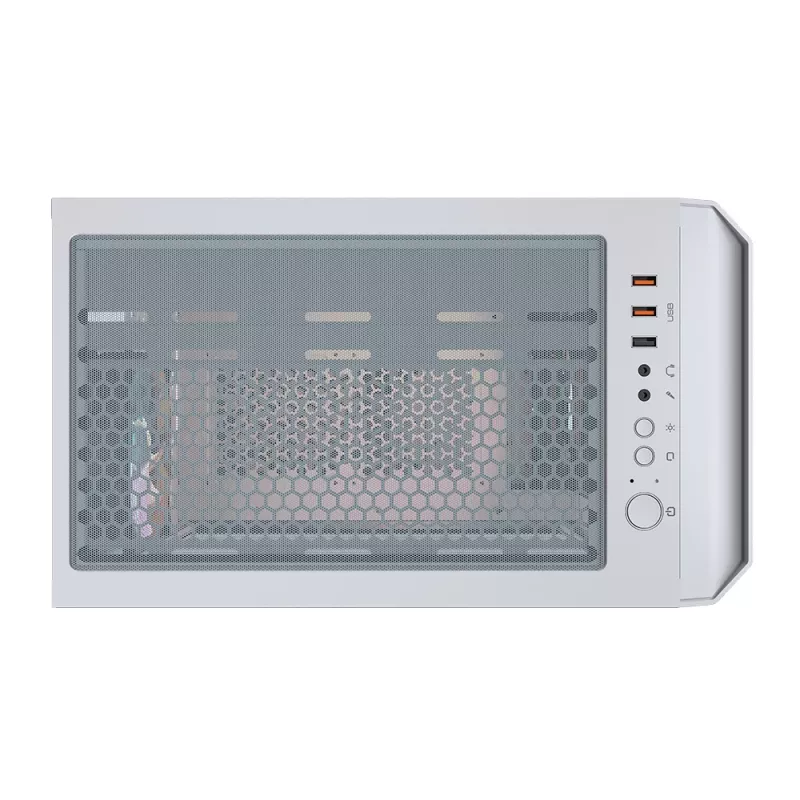 PC Case COUGAR Gaming Case MX430 Air RGB Valge Midi Tower