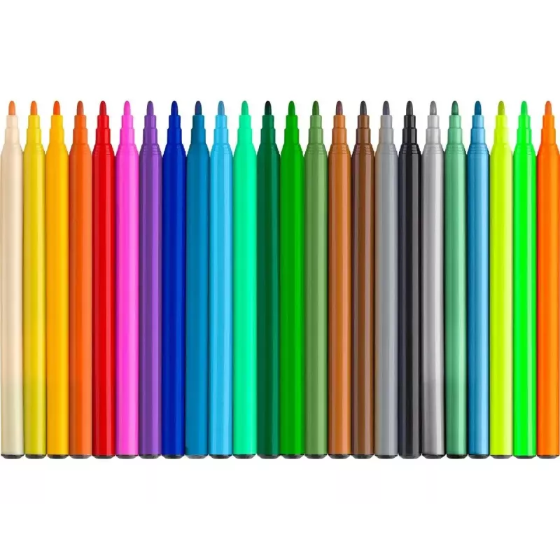 Viltpliiats Faber-Castell 554222 Mitmevärviline 24 tk