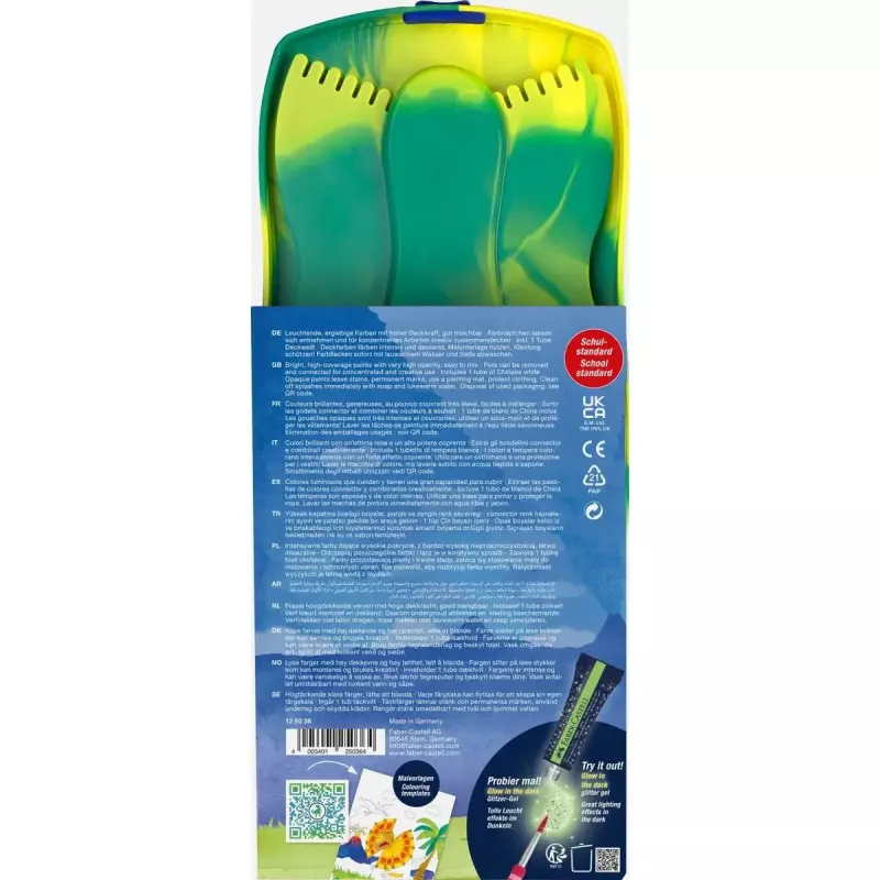 Värv Faber-Castell 125036 Mitmesugused värvid Kõva Mitmevärviline