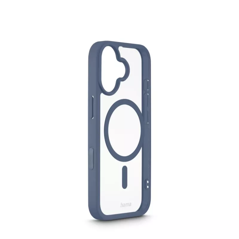 Hama Frame Protect mobiiltelefoni ümbris 16 cm (6,3 tolli) ümbris Sinine, Läbipaistev