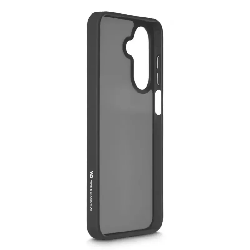 Mobiiltelefoni ümbris valge Diamonds 17 cm 6.7 tolli Must Läbipaistev 00039050