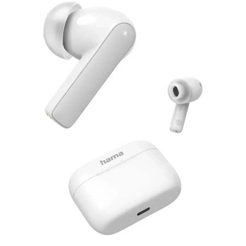 Hama Passion Clear II Peakomplekt True Wireless Stereo (TWS) Kõrvasisesed Kõned/Muusika Bluetooth Valge