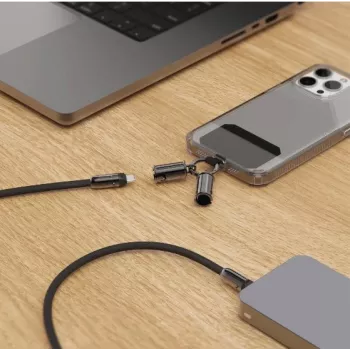 Hama 00201751 USB-kaabel USB 2.0 1,2 m USB C Must