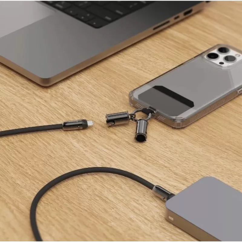 Hama 00201751 USB-kaabel USB 2.0 1,2 m USB C Must