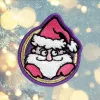 Rinnamärk LAUT MAGMOJI BADGE – Jõuluvana väljalase, PVC ja silikoon, mitmevärviline, 1 tk